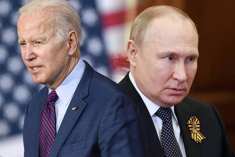 拜登（左）考虑发动「斩首行动」，除掉俄国总统普廷。（彭博、美联社，本报合成）(photo:LTN)