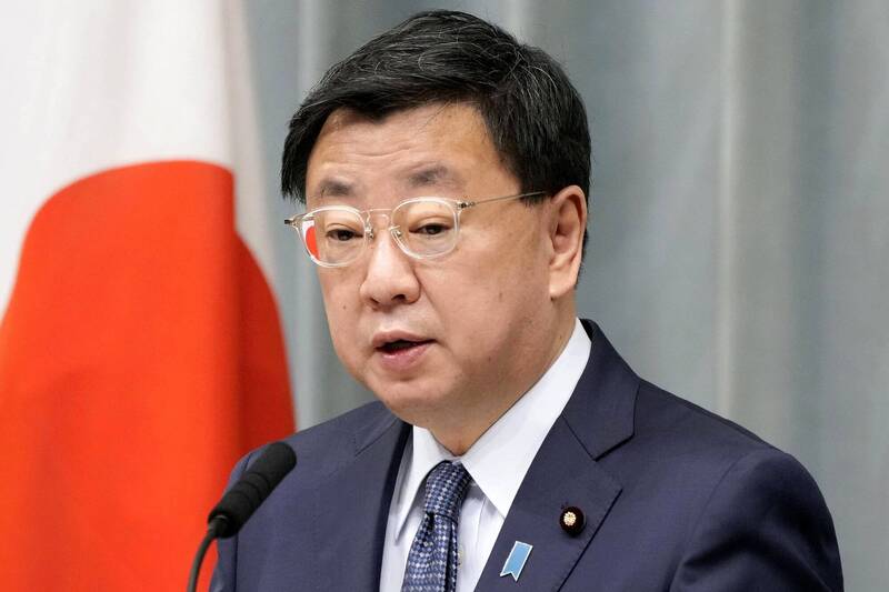 松野博一示警北韩下一步可能会进行核试验。（美联社）(photo:LTN)