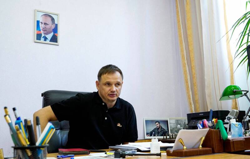 俄国政府在乌克兰扶植的赫尔松副州长斯特雷穆索夫（Kirill Stremousov）。（法新社档案照）(photo:LTN)