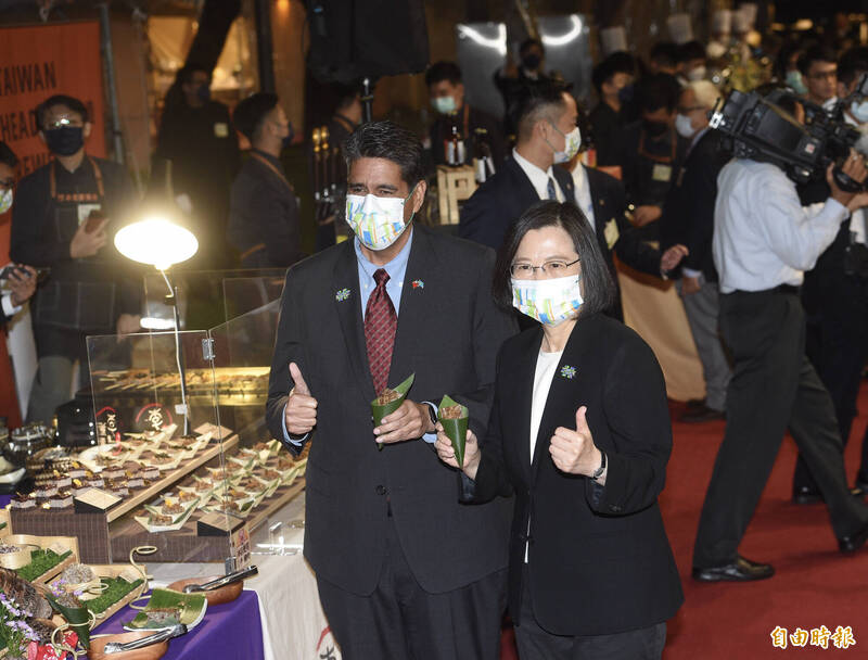 National Day Reception Taipei Hotel Grand Debut President Praises