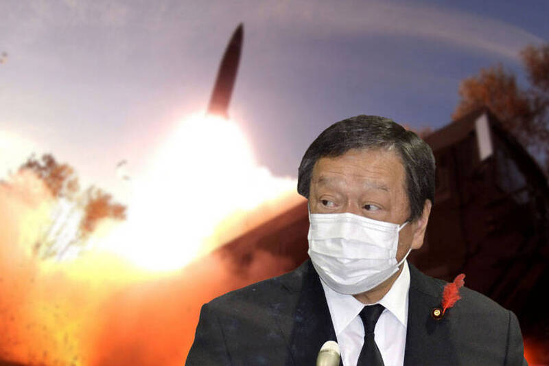 日本防衛大臣濱田靖一今天（13日）在會議上表示，北韓可能已經做到核武器「小型化」及「彈頭化」，並可以搭載在彈道飛彈上。（美聯社、路透；本報合成）