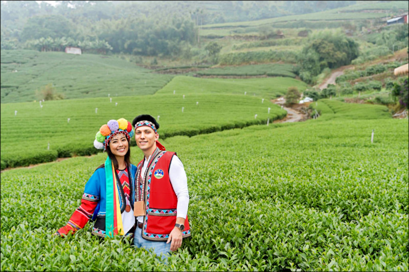 越南首發觀光團到阿里山鄒族巡禮。（阿管處提供）