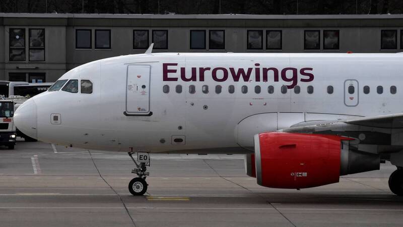 德国廉航「欧洲之翼」的机师将于17日起一连罢工3天。（法新社）(photo:LTN)