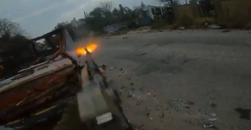 乌军在顿内茨克地区与俄军展开激烈的战斗。（图撷取自推特）(photo:LTN)