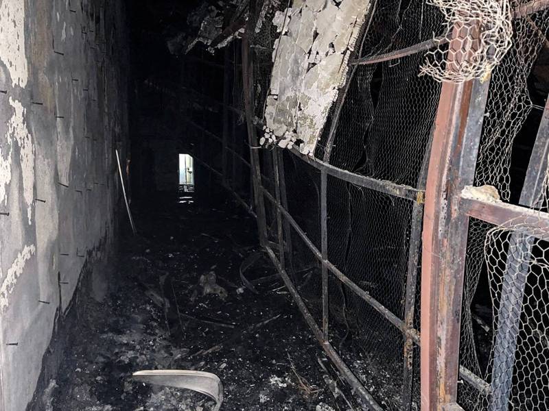 伊朗首都德黑兰的伊文监狱（Evin Prison）昨夜爆发火灾，已知造成4死61伤。（法新社）(photo:LTN)