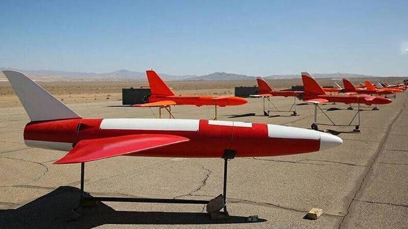 伊朗制造的「阿拉什-1」（Arash-1）无人机。（取自推特）(photo:LTN)