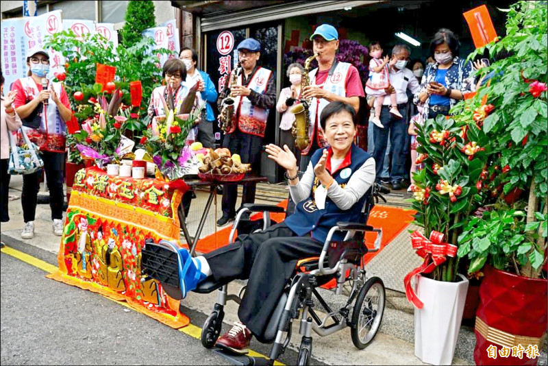 澎湖縣議長劉陳昭玲，準備挑戰台灣地方自治史上六連霸紀錄。（記者劉禹慶攝）