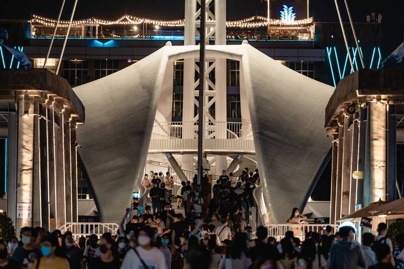 2022台灣設計展昨夜落幕，陳其邁今晨發文致謝。（記者王榮祥翻攝）