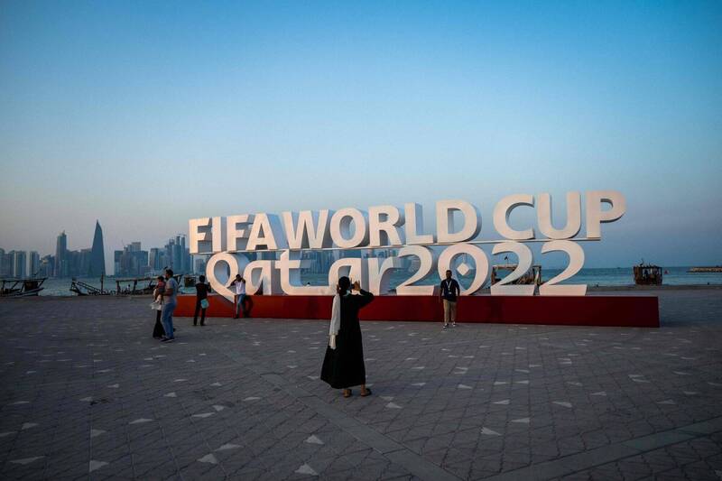 今年2022国际足协世界盃在阿拉伯国家卡达（State of Qatar）举行，该国人权问题引发担忧。（法新社）(photo:LTN)