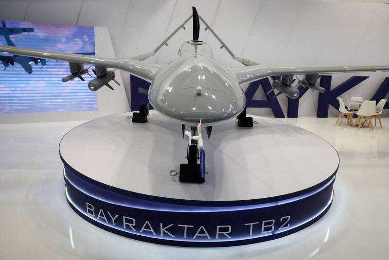 土耳其国防公司拜卡（Baykar）曾向乌克兰提供无人机，抵御俄罗斯的装甲和防空系统。（路透）(photo:LTN)