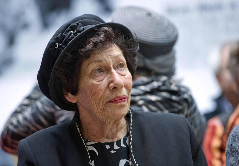 《安妮日记》作者儿时好友、被关进同个集中营的汉娜（Hannah Goslar，图），近日以93岁高龄逝世。（法新社）(photo:LTN)