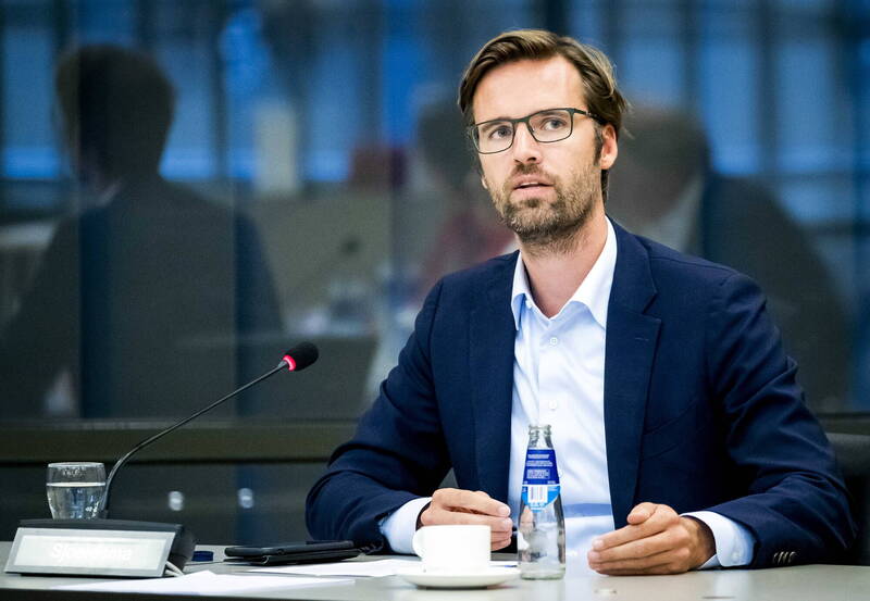 荷蘭議員史卓瑪（Sjoerd Sjoerdsma），早在去年初就因支持新疆人權議題被列入北京的制裁名單。（歐新社檔案照）