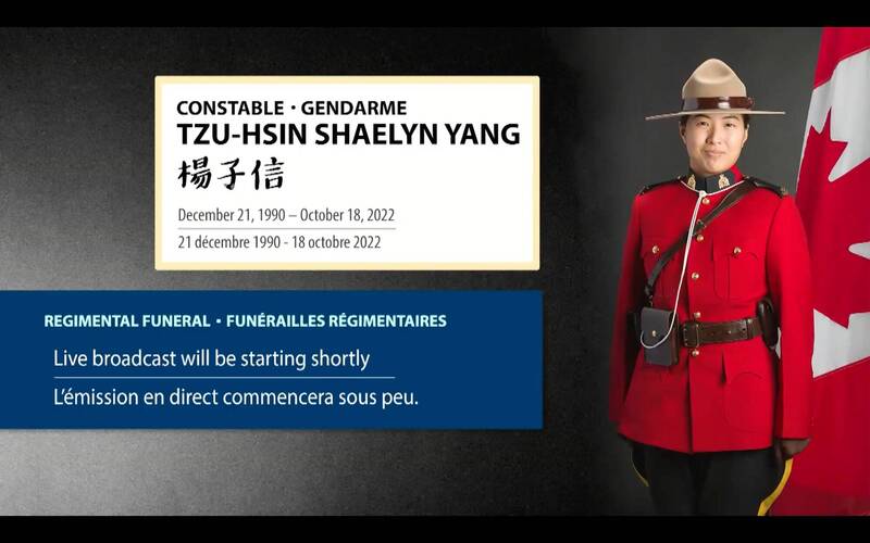 杨子信是来自台湾，后来移民到加拿大的的英勇女警。（取自直播画面）(photo:LTN)