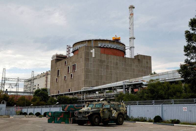 俄国傀儡官员3日说，札波罗热核电厂正在移交给俄罗斯核电公司。（路透）(photo:LTN)
