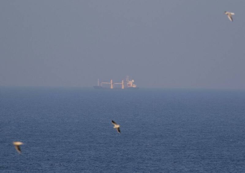 今（3日）7艘滿載穀物的船隻駛離烏克蘭黑海港口，航往歐洲和亞洲。（路透）