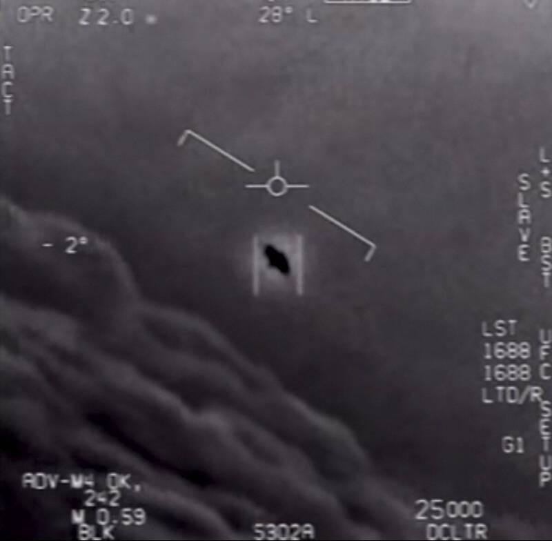 美国国防情报部门将公佈一份UFO的解密报告，自2004年以来，美国发生144起飞行员目击不明飞行物事件。（法新社）(photo:LTN)