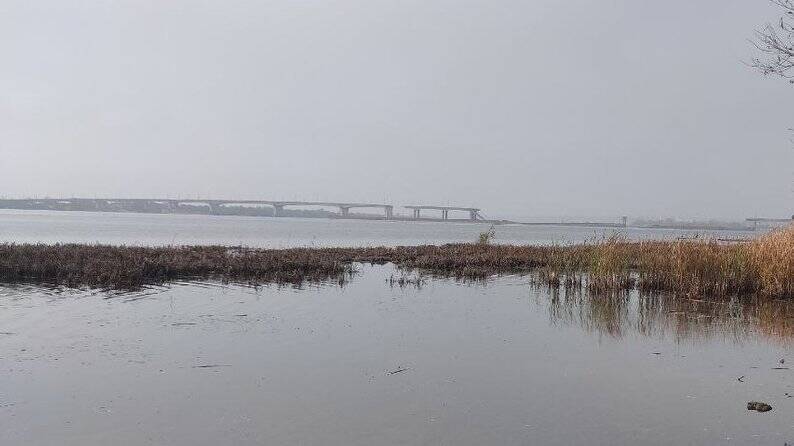 连接乌克兰南部大城赫尔松与第聂伯河东岸的安东尼夫斯基桥11日塌陷。（图撷取自Suspilne）(photo:LTN)