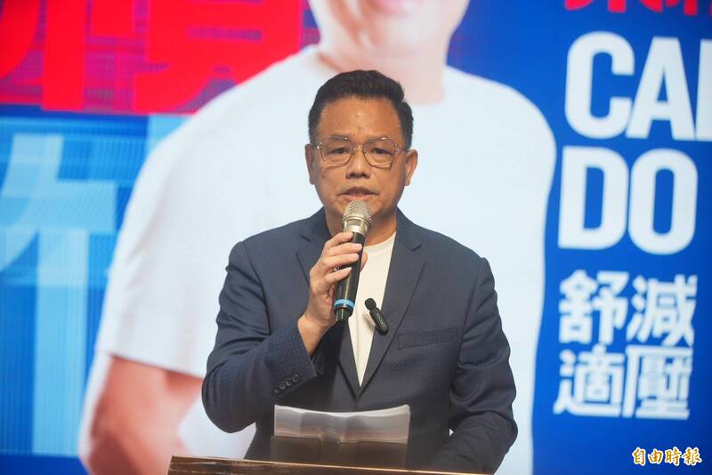 國民黨新竹市長候選人林耕仁。（記者洪美秀攝）