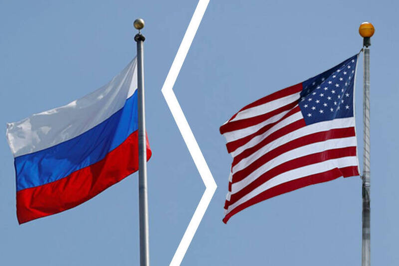 俄外交部副部长雷雅布可夫17日受访时表示，不排除与美国断交的可能性。（路透；本报合成）(photo:LTN)