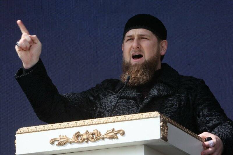 车臣共和国总统卡德罗夫（Razman Kadyrov）。（美联社）(photo:LTN)
