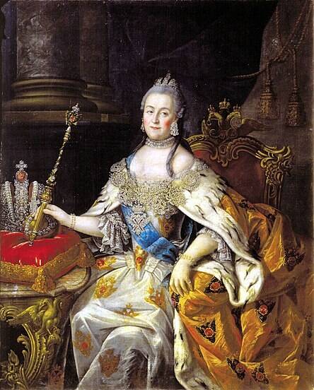 叶卡捷琳娜二世（凯萨琳大帝），是俄罗斯历史上唯一被称为大帝的女沙皇。（图取自维基百科公有领域）(photo:LTN)