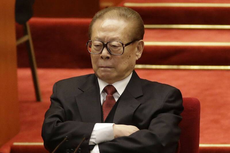 中共第3代领导人、前总书记江泽民今日在上海病逝。（美联社）(photo:LTN)