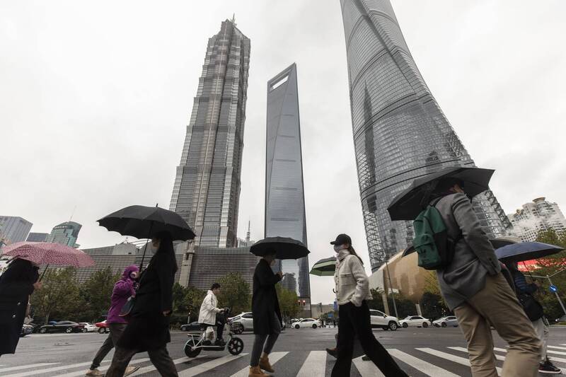 中国上海市政府宣布12/1日零时起，市内24个高风险区解除管控。（彭博）(photo:LTN)