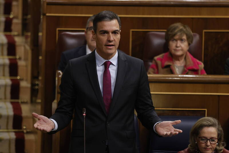 西班牙总理桑杰士（Pedro Sanchez）。（欧新社）(photo:LTN)