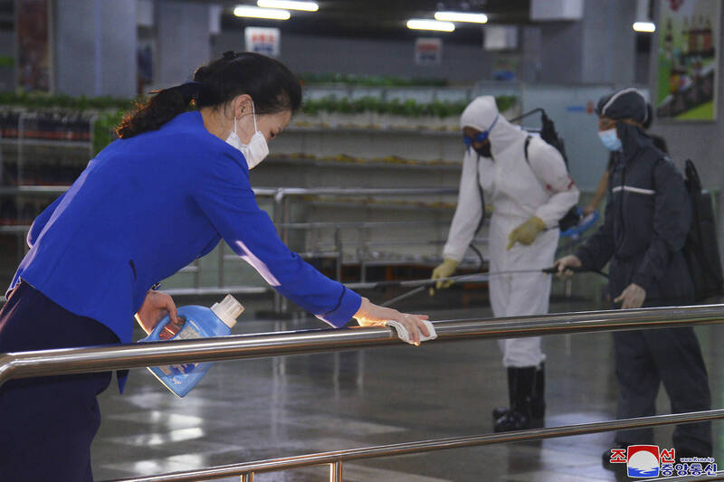 北韩当局忧心中国疫情跨境扩散，传出紧急购买退烧药等物品。（美联社）(photo:LTN)