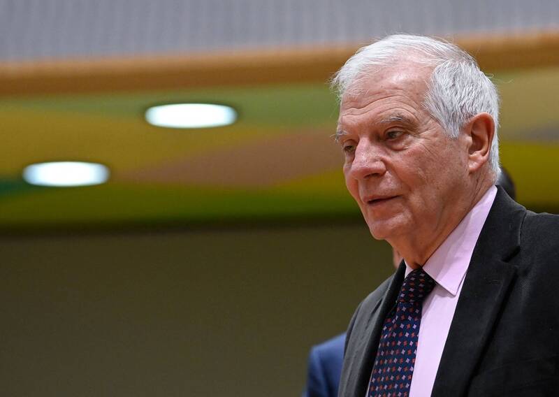欧盟外交和安全政策高级代表波瑞尔（Josep Borrell）。（法新社）(photo:LTN)