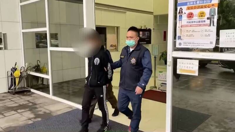 警方將林男等人移送法辦。（記者吳昇儒翻攝）