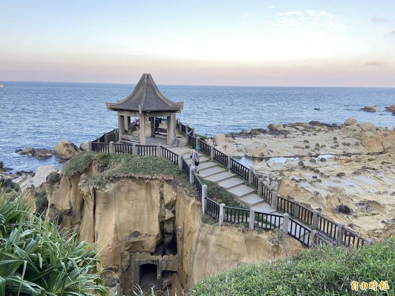 基隆和平島公園已蛻變為優質新潮的景點。（記者盧賢秀攝）