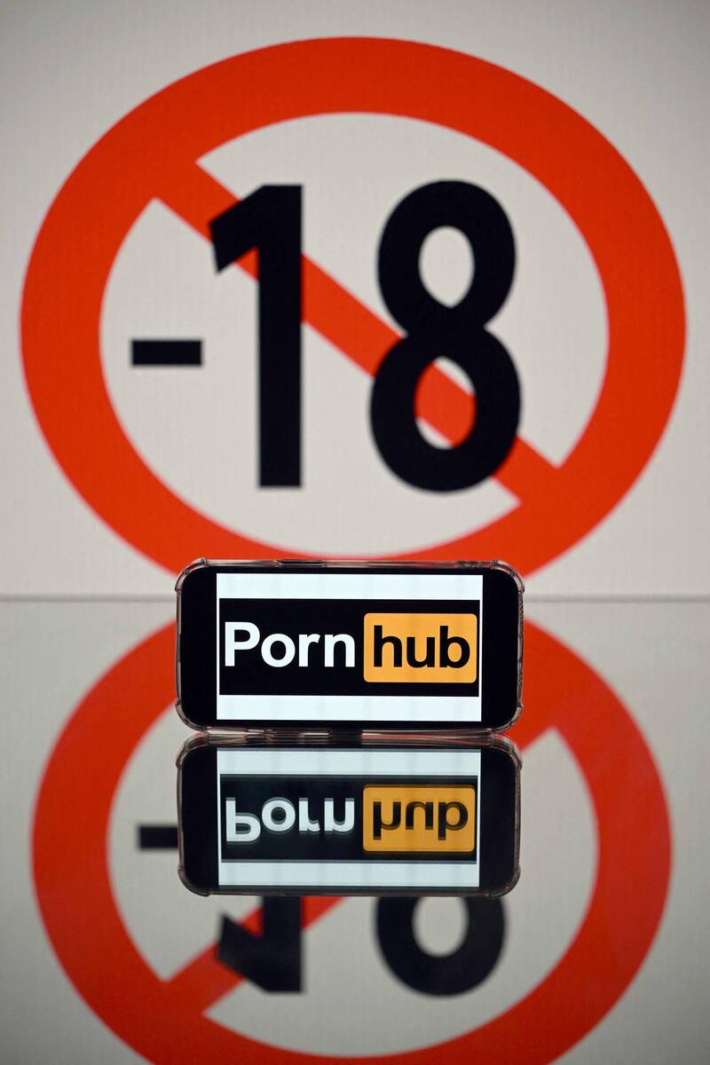 成人网站「Pornhub」因违反YouTube多项规则，遭删除官方频道。（法新社）(photo:LTN)