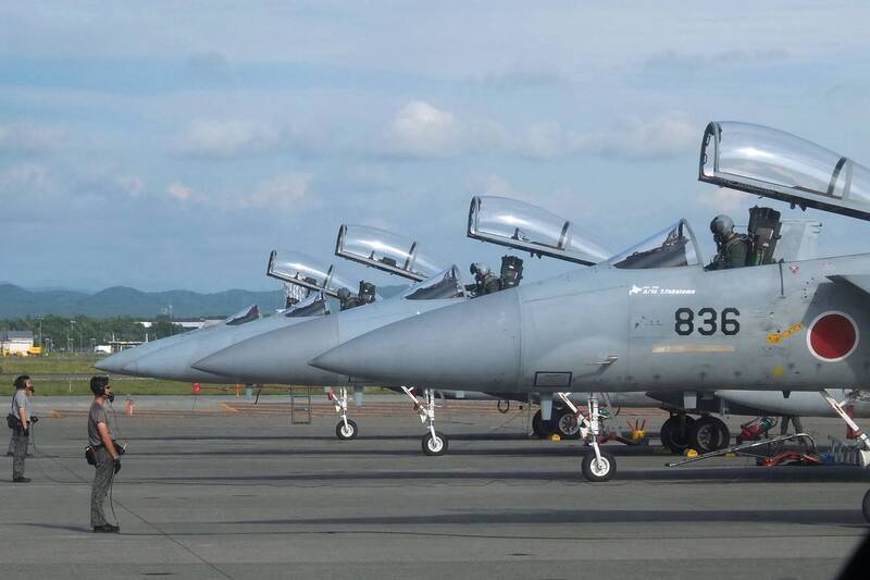 日本近年积极加强国防，日本航空自卫队（JASDF）22日宣布，将在1月份与印度空军进行联合演训。这使印度成为继德国后，第五个在日本境内进行空军联合演训的国家。（法新社资料照）(photo:LTN)