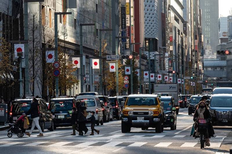 日本新一波武漢肺炎疫情再起，29日新增19萬2063例確診病例、420例死亡病例。（法新社）