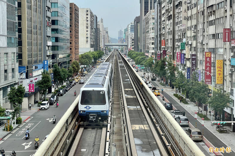 台北捷運文湖線今日傍晚傳出列車異常停駛。（資料照，記者叢昌瑾攝）