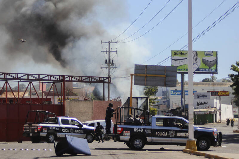 墨西哥毒枭奥维迪奥遭逮捕引发帮派份子暴乱。（美联社）(photo:LTN)