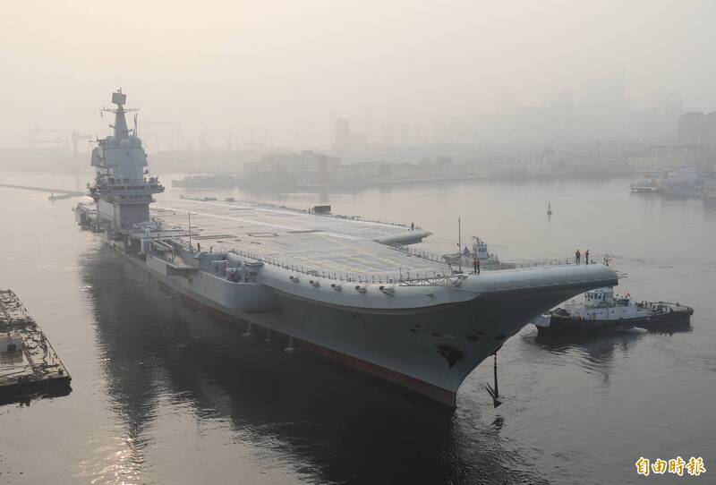 日前有俄罗斯官员提出，根据当前情势来看，俄罗斯应该买回辽宁号，并将其做为黑海舰队旗舰。（资料照）(photo:LTN)