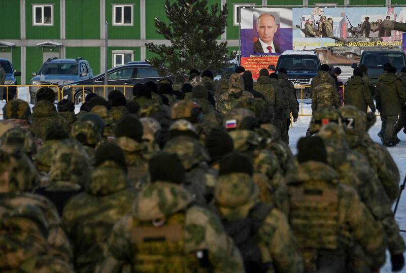 乌克兰认为俄罗斯将启动第二波动员。示意图。（路透）(photo:LTN)
