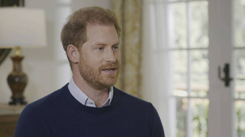 英国哈利王子（Prince Harry）接受电视台专访，节目将于近日播出。（美联社）(photo:LTN)