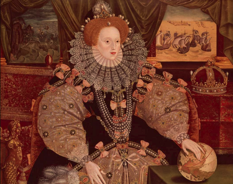 英国女王伊莉莎白一世有「荣光女王」、「贤明女王」之称，但根据Ancient Origins网站报导，她因为喜欢吃糖，对牙齿造成严重破坏，并导致嘴里长满黑牙。 （取自网路）(photo:LTN)