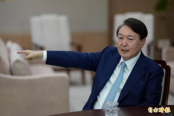 本月10日，尹钖悦在总统办公室接受美联社採访，称北韩已切断所有两韩高层对话管道。（美联社）(photo:LTN)