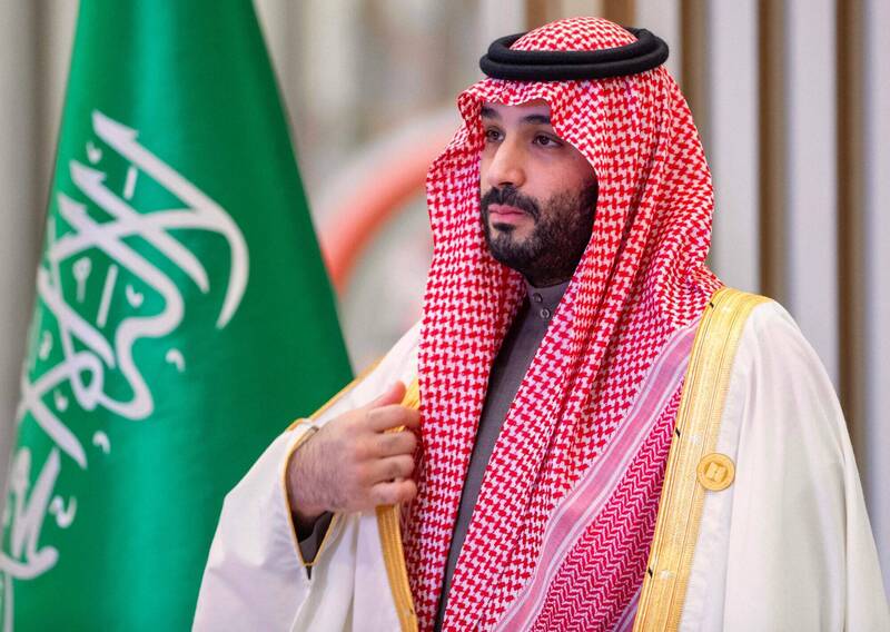 沙乌地阿拉伯王储萨勒曼自2017年成为新王储后，开始镇压异议人士。（法新社）(photo:LTN)
