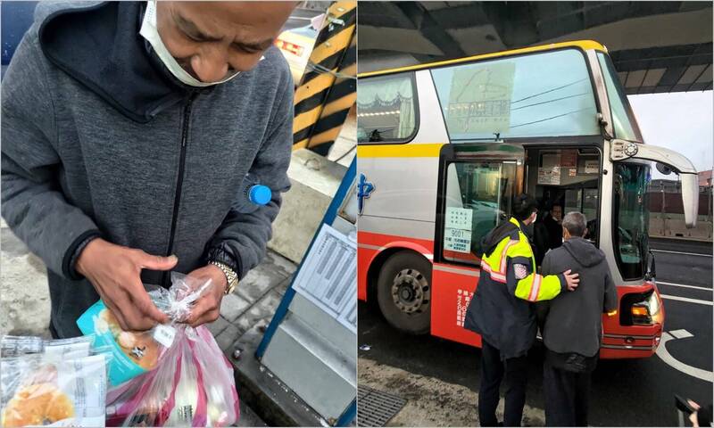 台北|六旬男無錢返鄉走上國道路肩  警熱心出車資助團圓 - 社會 - 自由時報電子報