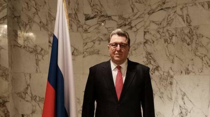俄罗斯外交官盖夫里洛夫。（图撷取自脸书）(photo:LTN)
