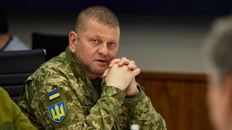 乌克兰武装部队总司令扎卢日内。（路透资料照）(photo:LTN)
