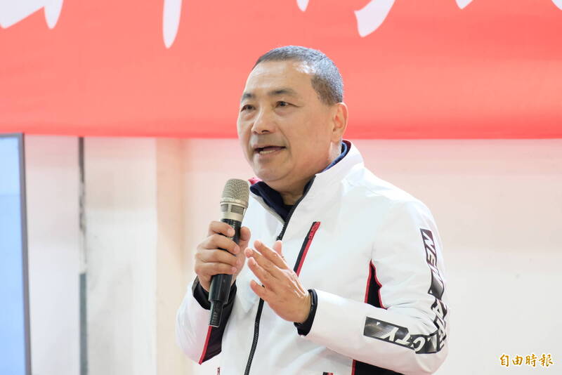 侯友宜表示,自己現在最在意的是新北市的大小事,讓新北市跟北台灣其他縣市一起共好。(記者林欣漢攝) 侯友宜表示,自己現在最在意的是新北市的大小事,讓新北市跟北台灣其他縣市一起共好。(記者林欣漢攝)