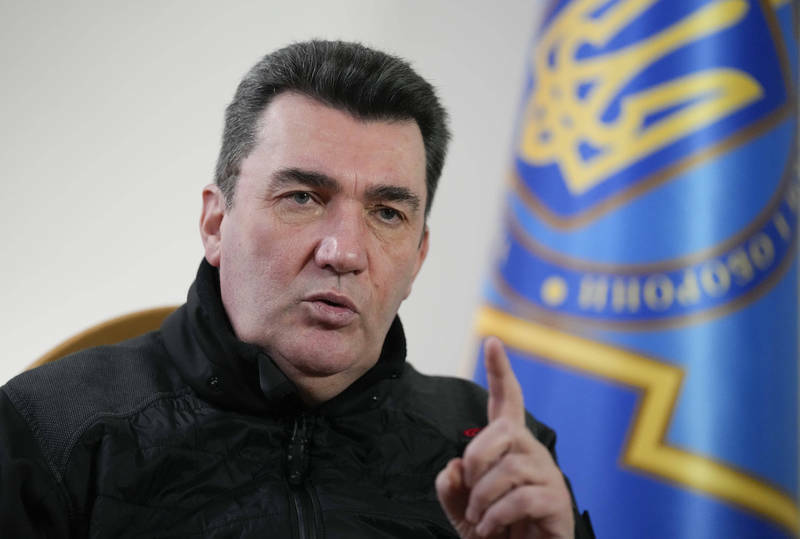 乌克兰国家安全与国防事务委员会秘书长丹尼洛夫（Oleksiy Danilov）透露，莫斯科透过中间人求和。（美联社档案照）(photo:LTN)