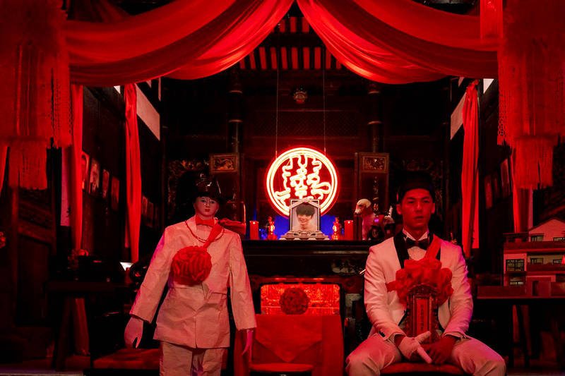 Greg Hsu’s character is forced to marry a gay ghost in Marry My Dead Body.
Photo courtesy of Calendar Studios Greg Hsu’s character is forced to marry a gay ghost in Marry My Dead Body.
Photo courtesy of Calendar Studios