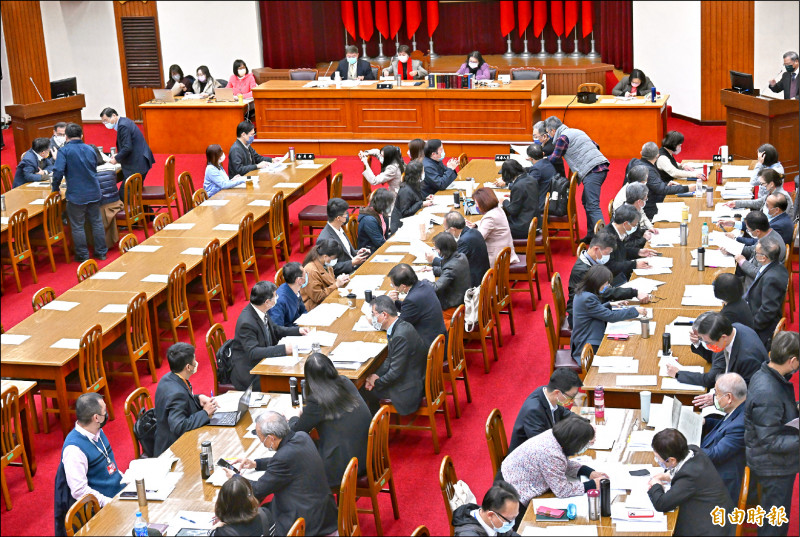 發現金特別條例無共識 21日表決戰 - 政治 - 自由時報電子報